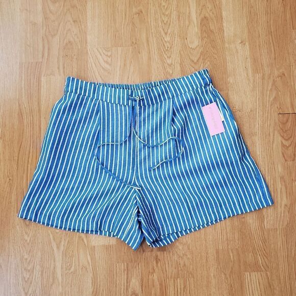 Riley & Rae Striped Shorts Sz Med - Picture 5 of 13